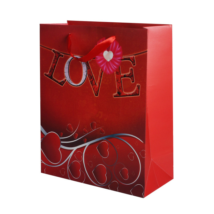 Пакет подарочный "LOVE"