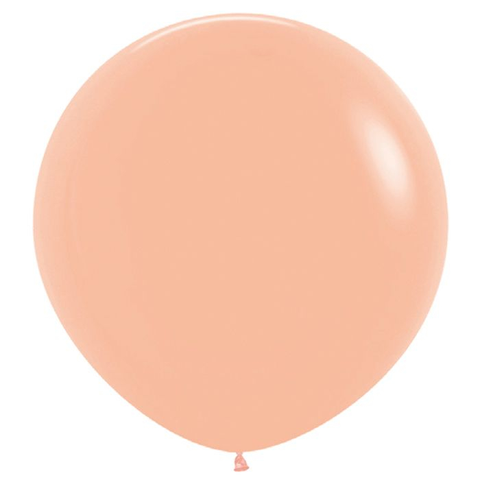 Шар Персик, Пастель / Peach Blush Big