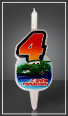 Свеча тортовая цифра