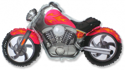 Шар Мини-фигура Байк, Фуксия / CUSTOM MOTO (в упаковке)