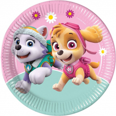Тарелки "Щенячий Патруль (дизайн для девочек)" / Paw Patrol (Girl Design) Тарелки
